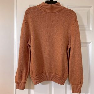 Beautiful Aerie rust orange turtleneck sweater